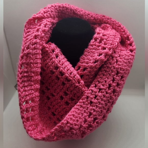 Set of 3 Cowl Neck Crocheted Scarves - Picture 4 of 6